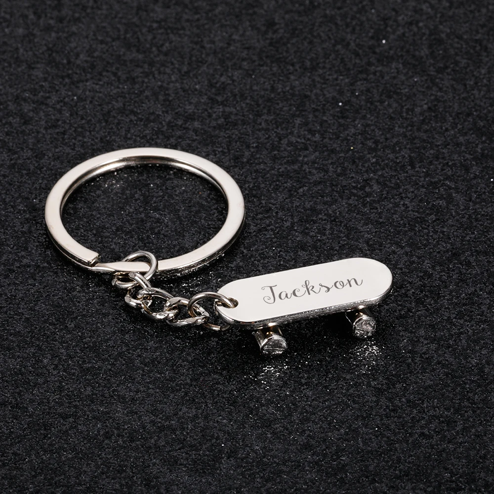 Индивидуальное название брелок для скутера новинка повседневный металлический