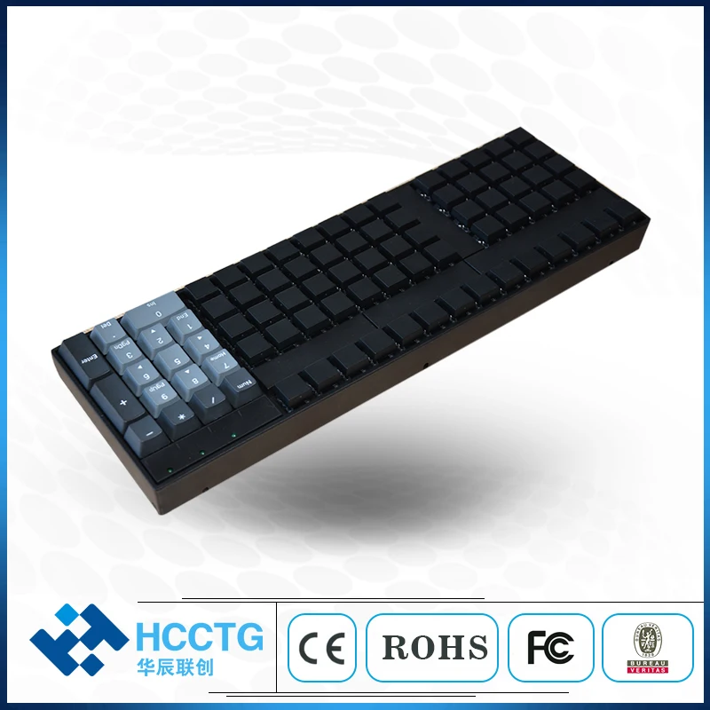 Высококачественная Механическая программируемая USB-клавиатура с 105 клавишами