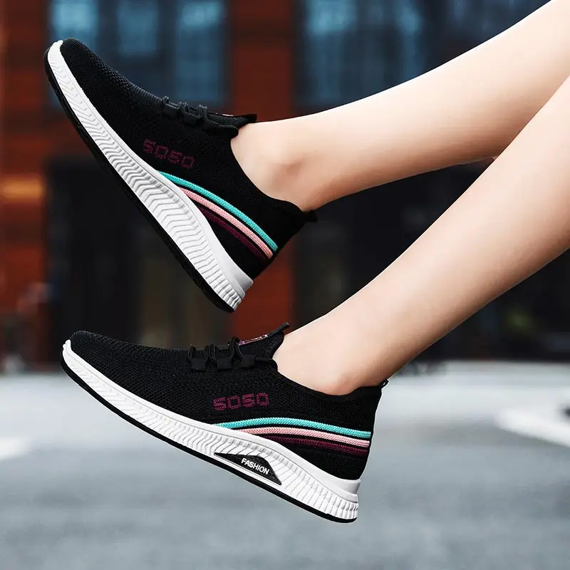 

mesh breathable Summer Women's Sneakers Shpes Sport Woman Shoes 46 47 Size Womans Running Shoes Sneakers Woman Sports Shose