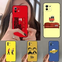 the big bang theory phone case for redmi note 11 11s 11t 10 10s 9 9t 9pro 8 8t 8pro 7 7pro 6 6pro poco x3 x3nfc x3 pro cover