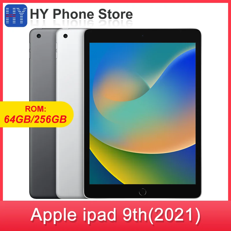 Модель Apple ipad 9th Gen 2021 планшетный ПК 10 2 дюйма 2160 x 1620 экран A13 Fusion 12 МП + 8 камера