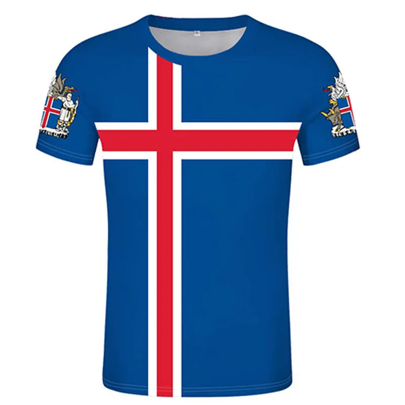 

Iceland Country Flag T-shirt men's women's Tshirt Punk Style Top Tees T Shirt Gothic Tshirt Asian Size 5XL Gym
