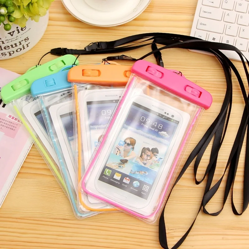 

Mobile phone waterproof bag for iphone 13 12 11 Pro Max 8 7, Huawei P30 P40 Samsung s21 A52 A72 oppo Xiaomi Redmi