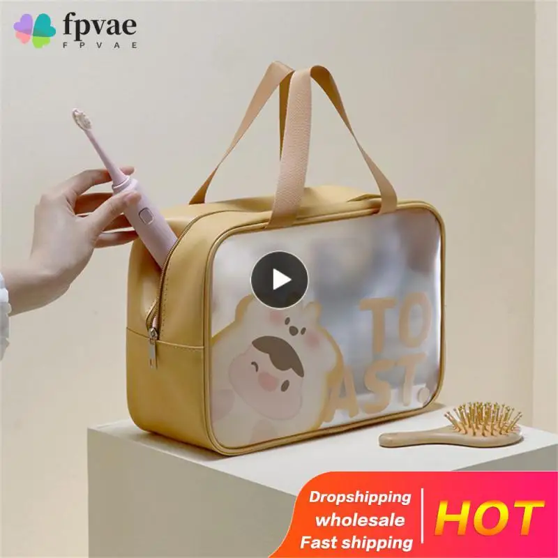 

Fashionable And Trendy Large Capacity Wash Bag Durable And Lightweight Great For Travel Waterproof Bathroom Bag High Quality