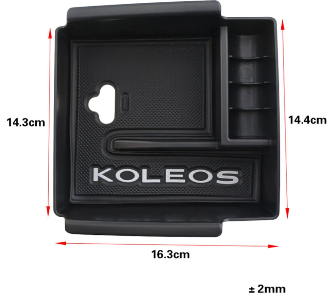 

Автомобильный центральный подлокотник, коробка для хранения, подлокотники для Renault Koleos, Samsung QM6 2016-2021, контейнер-органайзер, аксессуары
