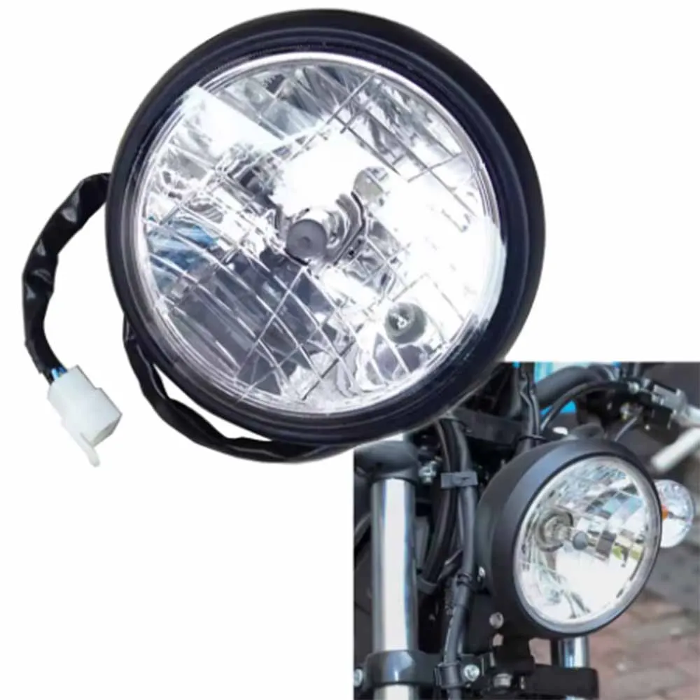 Мотоциклетные ретро сверхлегкие фары круглая головная лампа для Keeway Superlight kLight 202