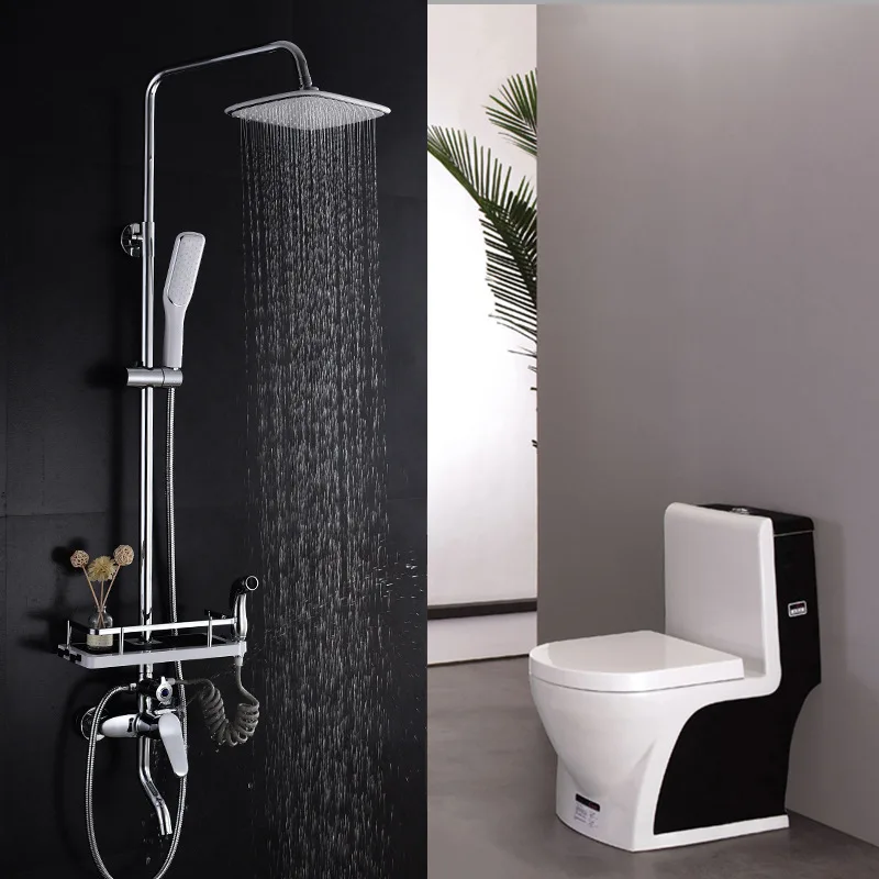 

Хромированный смеситель для душа из нержавеющей стали 304