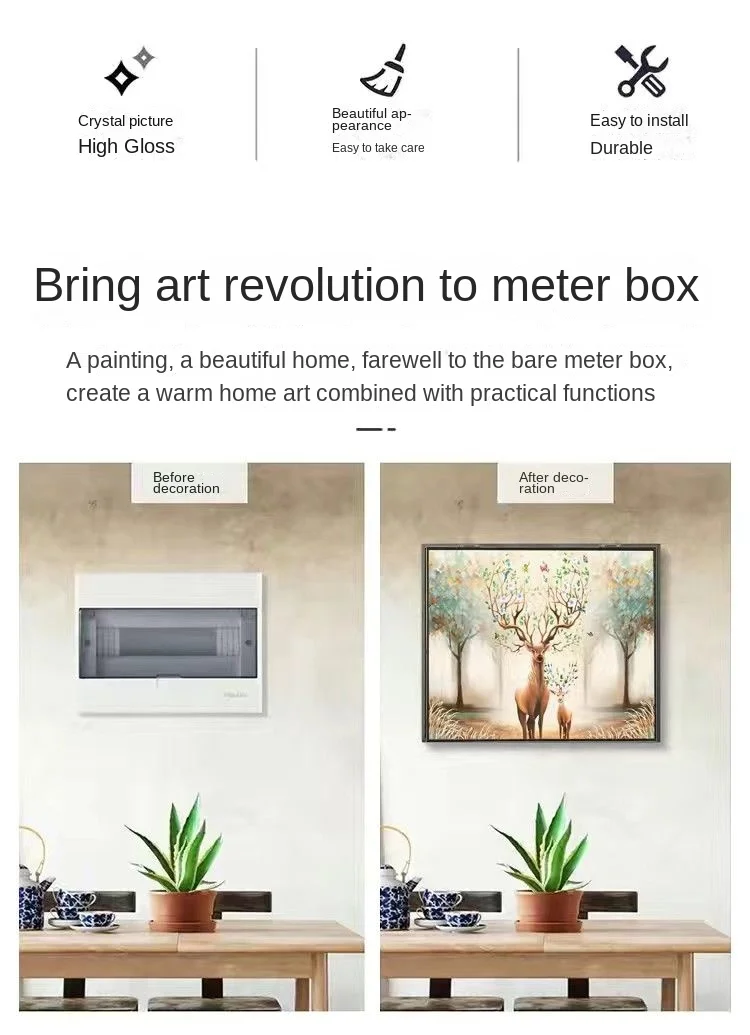 Настенный постер в скандинавском стиле домашний декор виде электрической