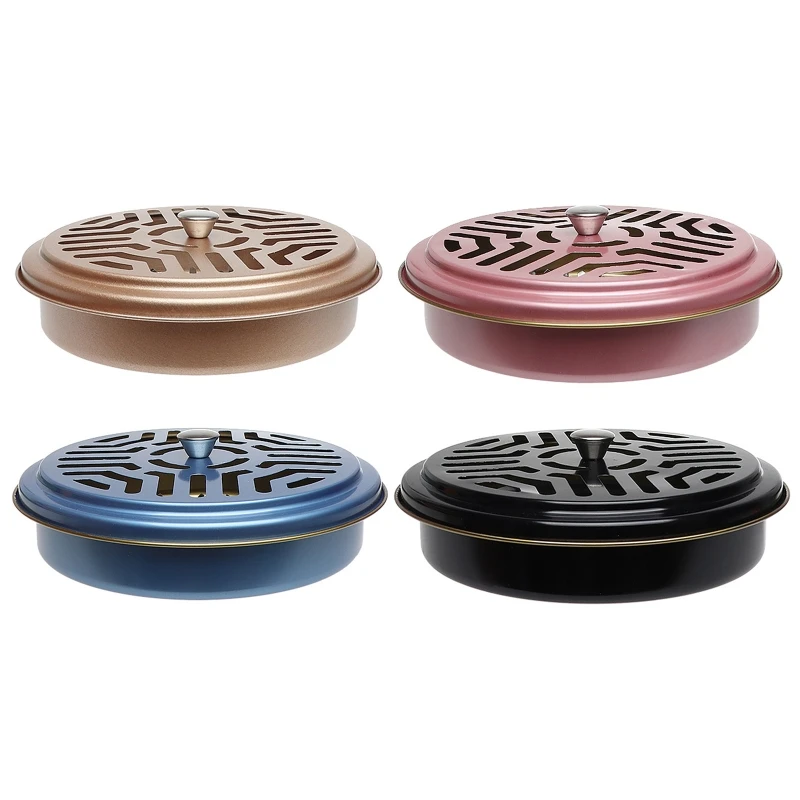 

Heat Resistant Mosquito Coil Holder Anti Deform Mosquito Incense Box for Fishing