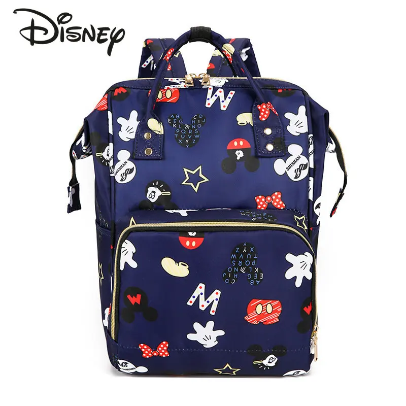 Disney Mickey's New Mommy Bag Large Capacity Maternal and Infant Bag Anti Splashing Multifunctional Storage Baby Outgoing Bag