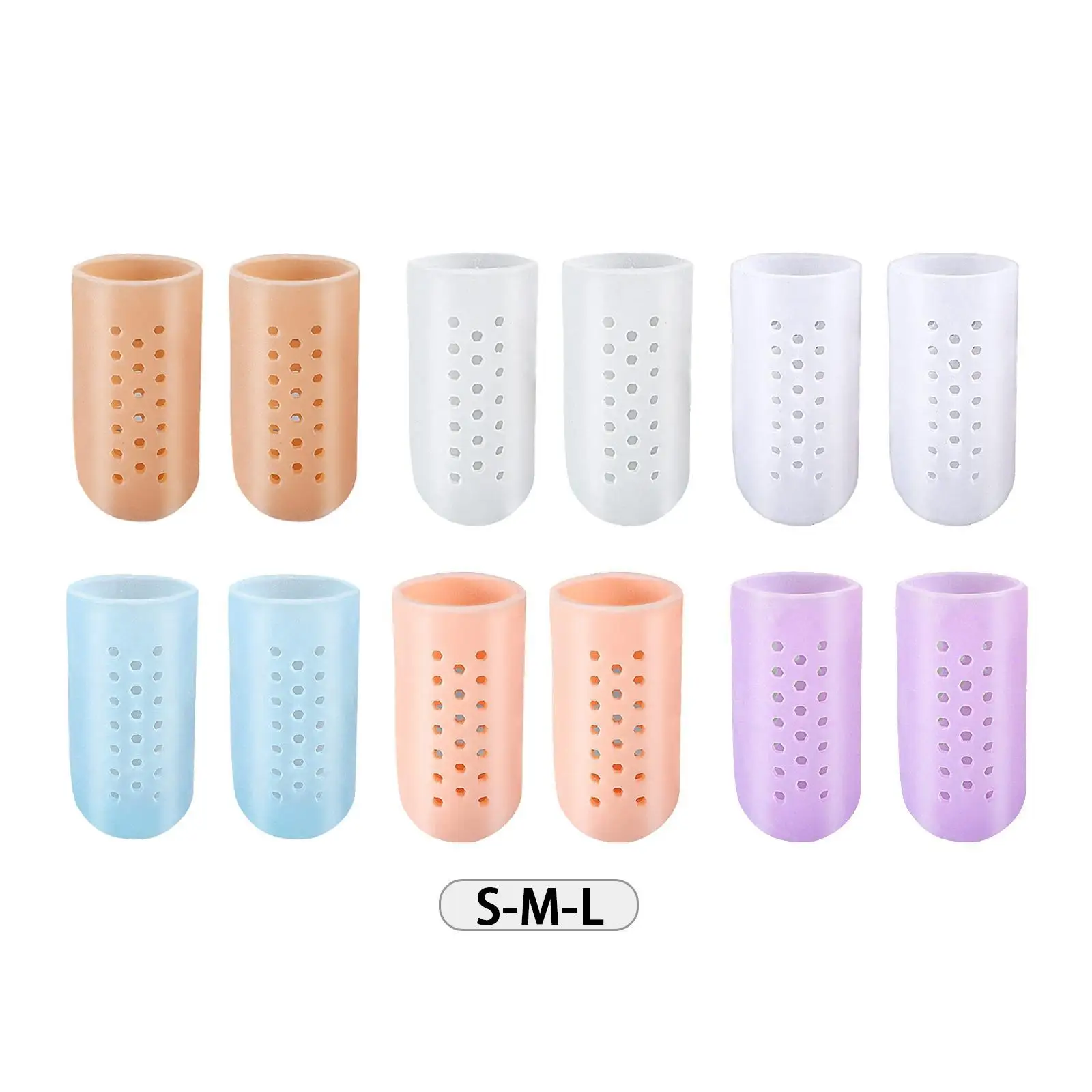 

20x подушки с большими пальцами для мозолей, без мозолей и вросших ног, с молоточными пальцами