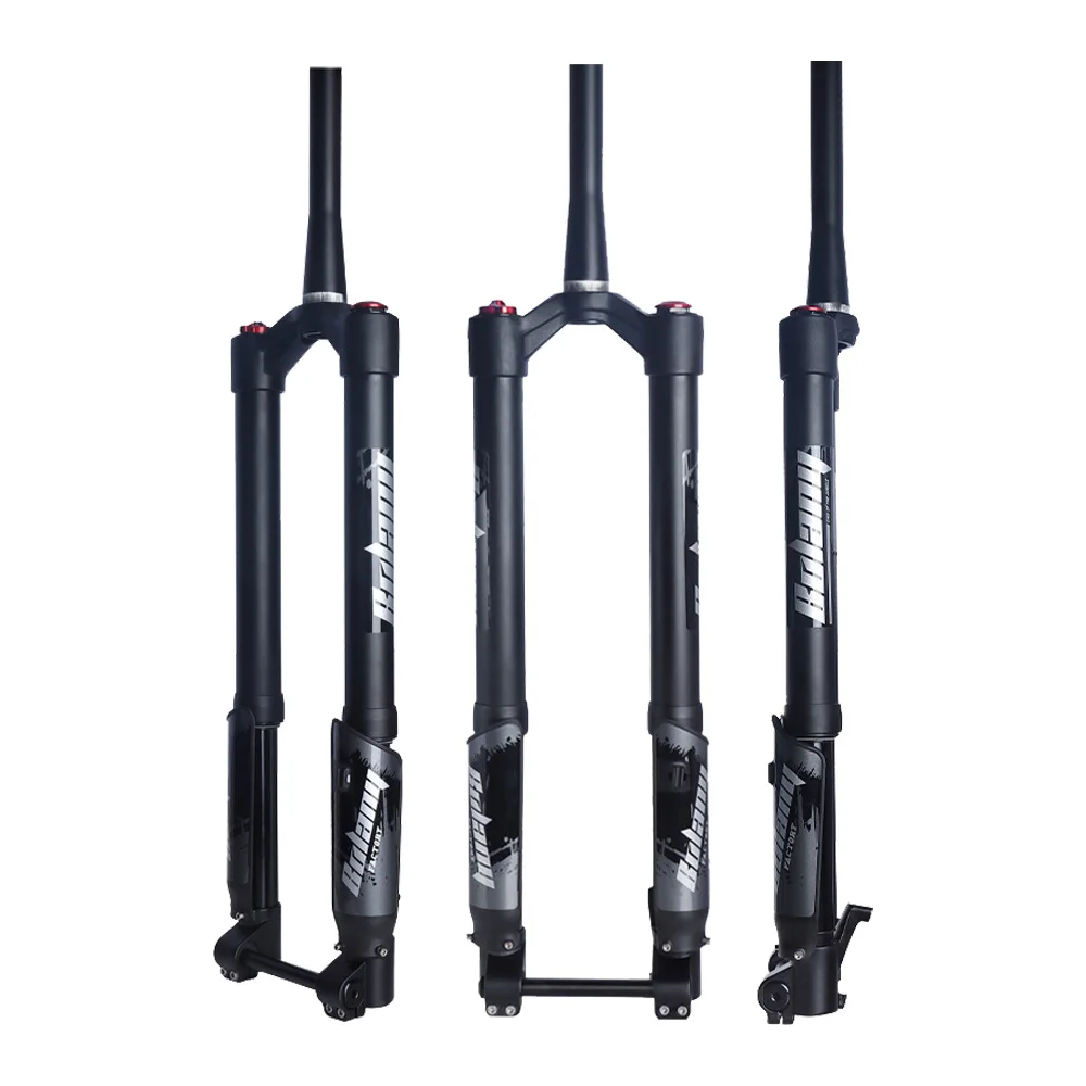 

Mtb Air Suspension 26/27.5/29 Inverted Gas Boost Fork Thru Axle 15x110mm Steerer Cone Stanchion 34mm Travel 140mm Line Remote