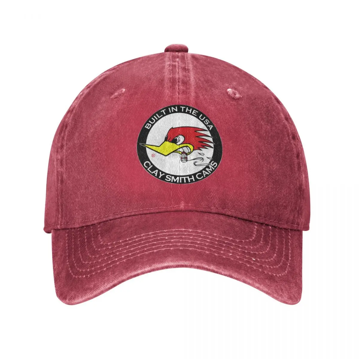 Racing Logo Team Built In The USA Baseball Cap Mr.Horsepower Clay Smith Cams Denim Caps Hat Vintage Activities Snapback Cap