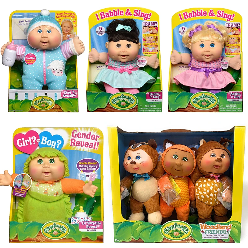Cabbage Patch Kids Doll Electronic Deluxe Sing N' Snuggle Li