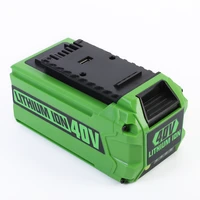new 40v 5 0ah 200wh rechargeable lithium ion battery for greenworks 40v g max cordless power equipment free shipping
