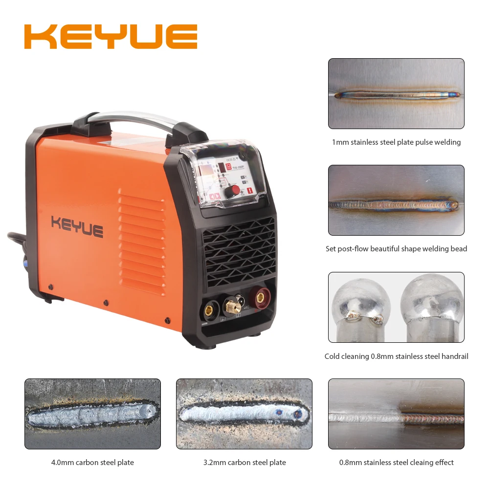 Keyue многофункциональный сварочный аппарат MIG/TIG pulse/MMA/холодная сварка из