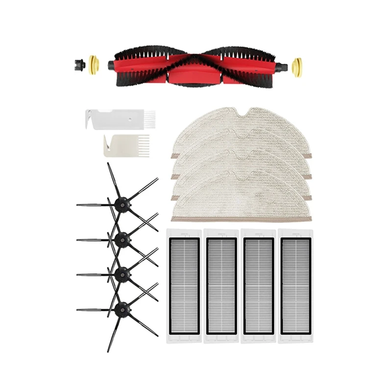 Запасные части для швабры с основной боковой щеткой Xiaomi 1S SDJQR03RR Roborock S5 Max S50 S51 S55 S6