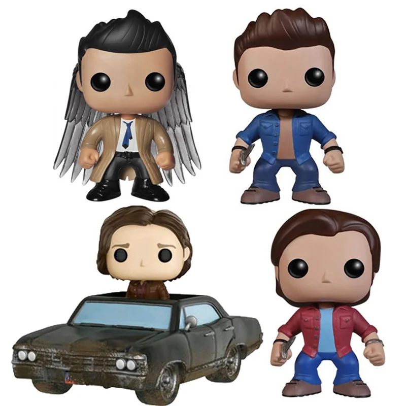 Поп-телевидение FUNKO SPN Sam и Dean экшн-Фигурки игрушки сверхнатуральные #95 Кастиэль #94