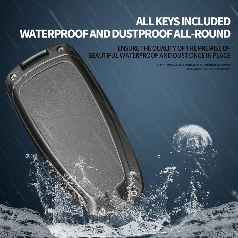 Чехол для автомобильного ключа Ford Fusion Explorer Edge EcoSport Lincoln Mondeo MKC MKZ MKX Mustang T80 EC60 F10 Shelby