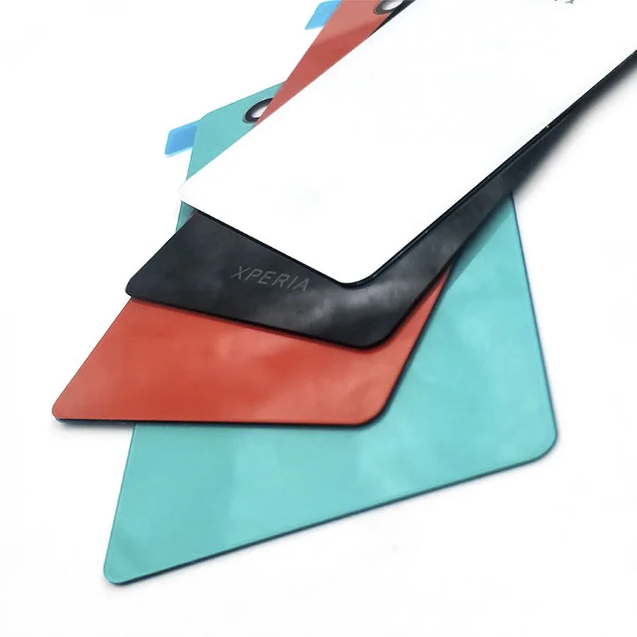 Задняя стеклянная крышка корпуса батарейного отсека для Sony Xperia Z3 Compact z3 mini D5803 D5833