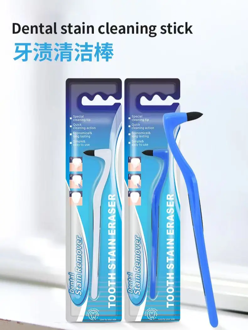 Orthodontic Toothbrush Tooth Stain Eraser Sponge Remove Tart