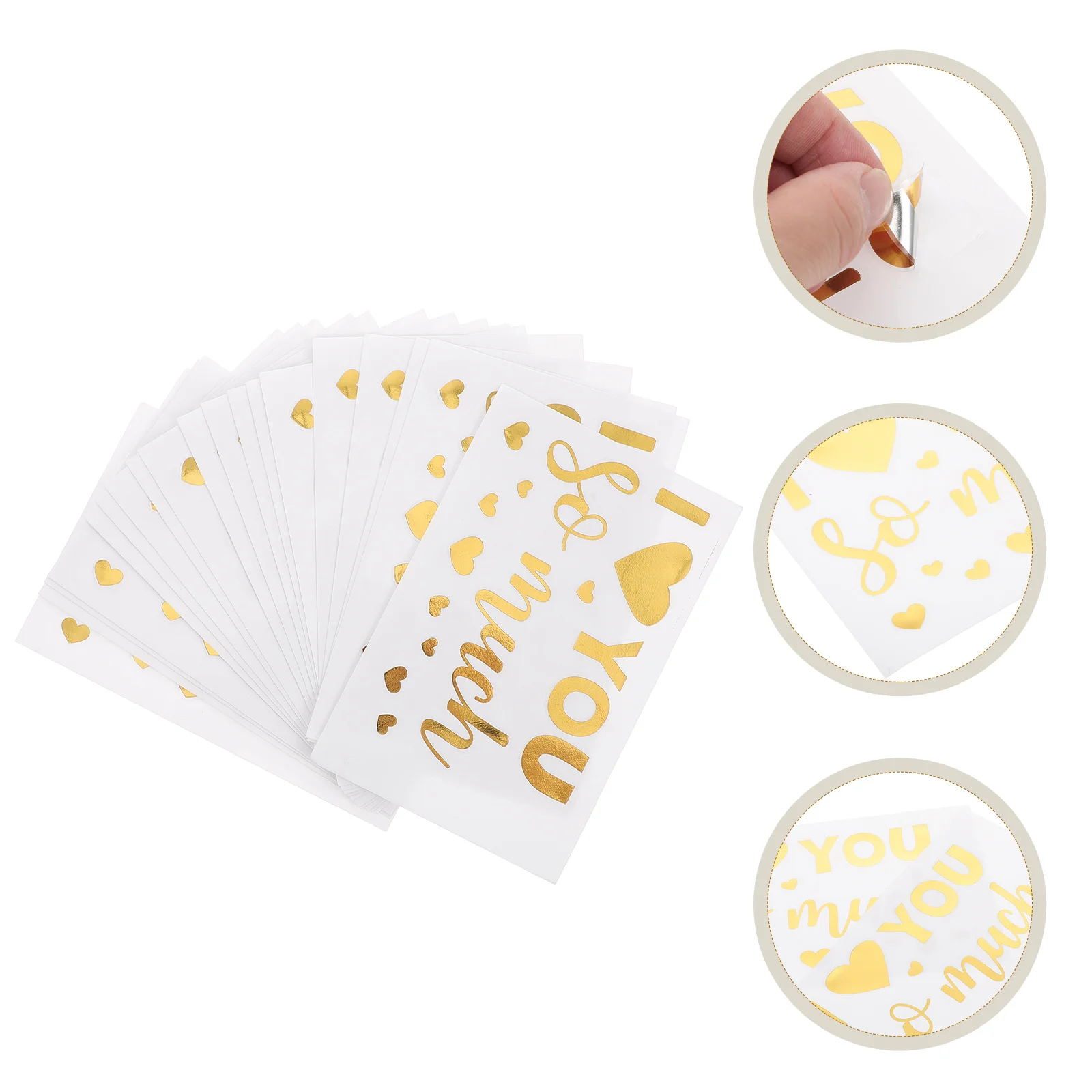 

Balloon Stickers Sticker Valentine Day Decals Valentines Party S Wedding Love I Romantic Showcase Decorative You Decor Banquet