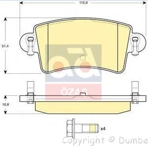 

Код магазина: FVR1453 для тормозной балаты, задний 02 MASTER-MOVANO