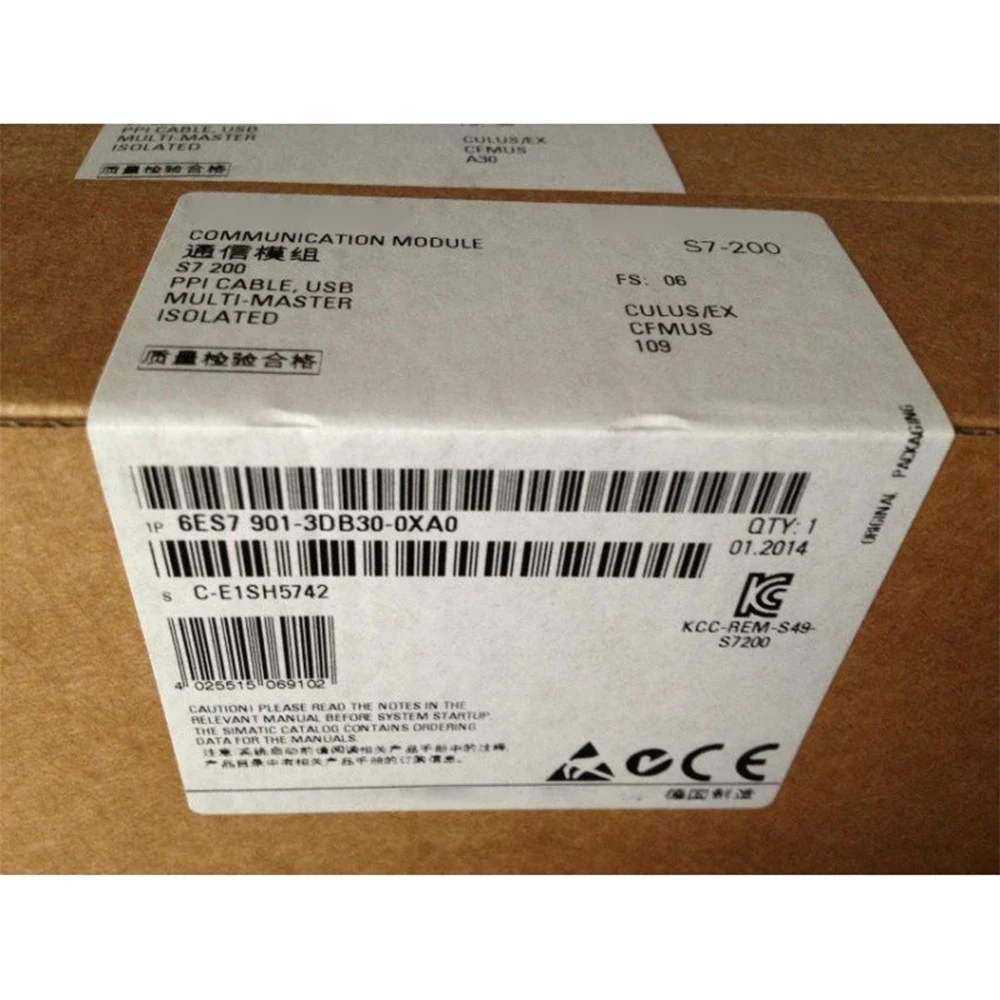 

Brand New in Box Sealed For Siemens 6ES7 901-3DB30-0XA0 Programming Cables Module 6ES7901-3DB30-0XA0