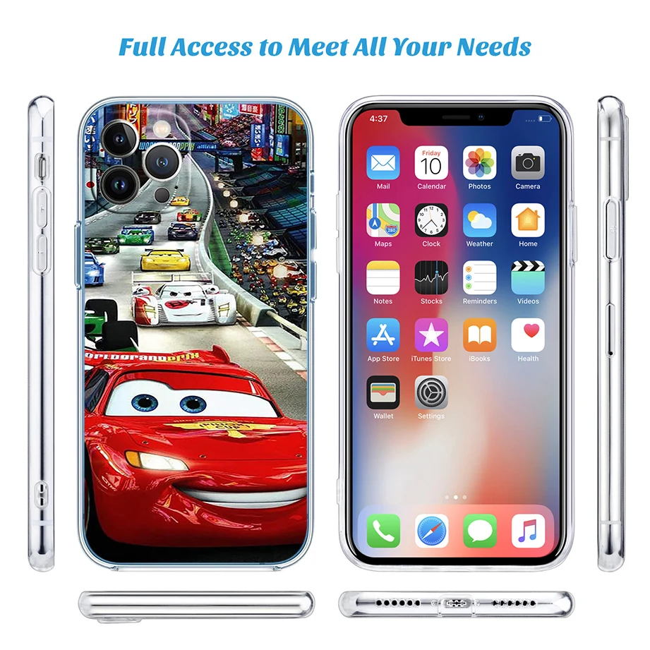 Автомобили Lightning McQueen чехол для телефона Moto One Zoom Vision Macro Action Hyper Fusion G8 G9 G10 G20 Plus Play