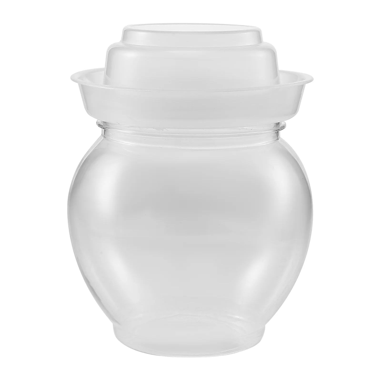 

Jar Pickle Fermentation Crock Container Fermenting Storage Sealing Kimchi Jars Pot Clear Pickling Tank Paocai Canister