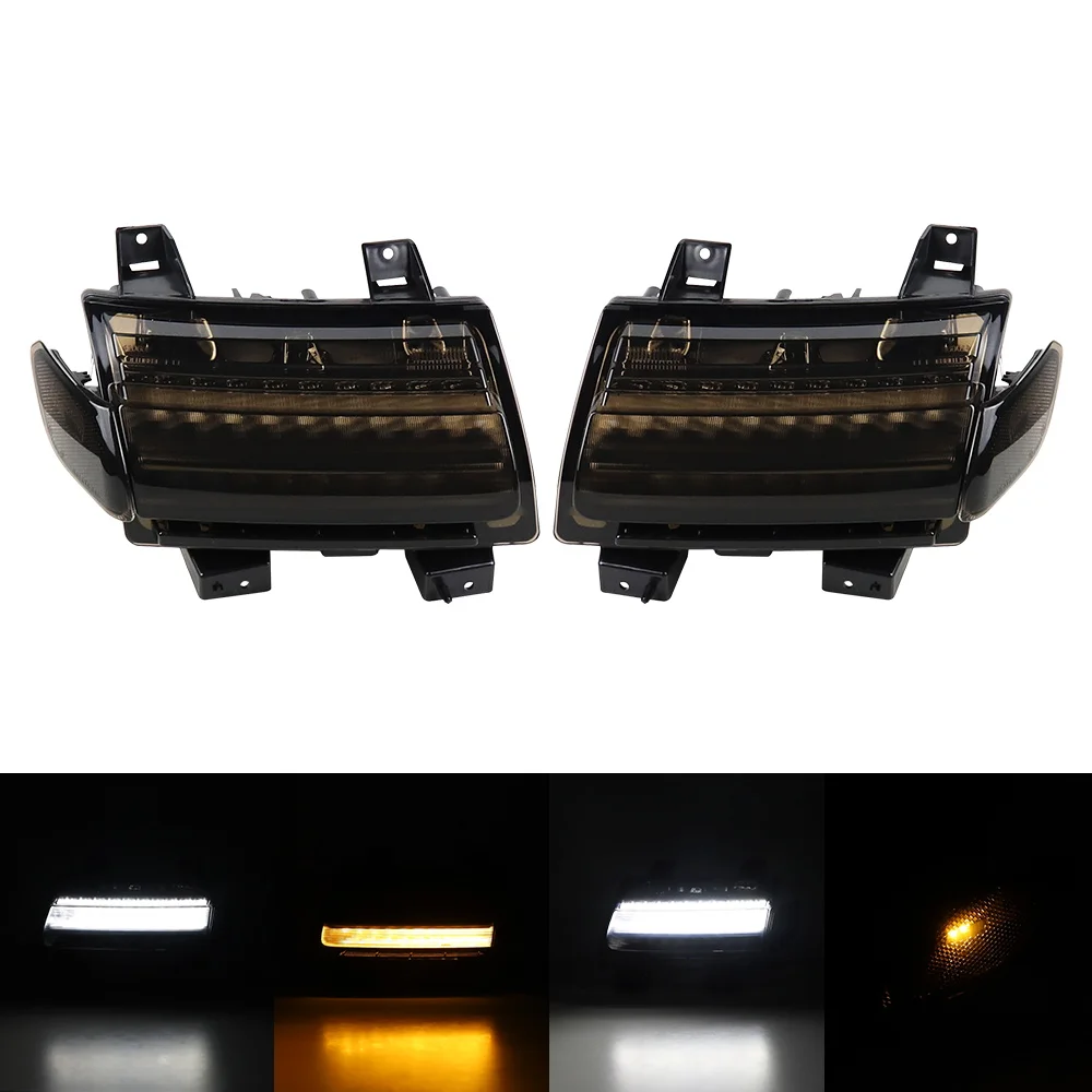 

Светодиодный автомобильный боковой габаритный указатель поворота для Jeep Wrangler JL Sahara Rubicon 2018-2024