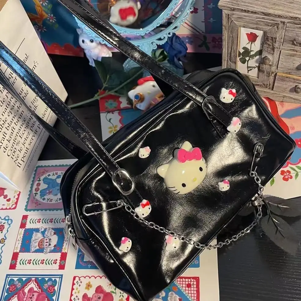 

Purses and Handbags Bags for Women Sanrio Bag Hello Kitty Bag Sweet Cool Tote Bag Women's Large Capacity Shoulder Cute