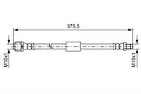 

Код магазина: 1987481608 для заднего тормозного шланга X218 c250218 c9e212.