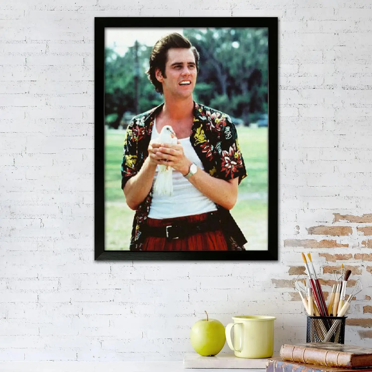 ace ventura когда природа звонки фильм холст художественный постер настенное