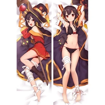 

Аниме коносуба благословение Бога этому замечательному миру! Megumin Dakimakura Чехол-подушка для тела