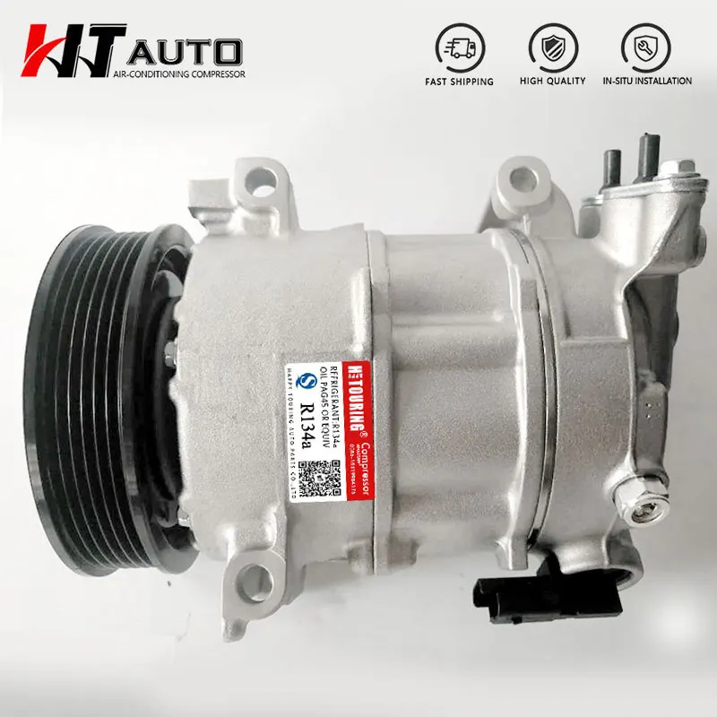 Компрессор переменного тока для Peugeot 308 408 508 Partner Tepee RCZ 447150 -1730 -1740 447190 -8110 -8112 -8120 447260