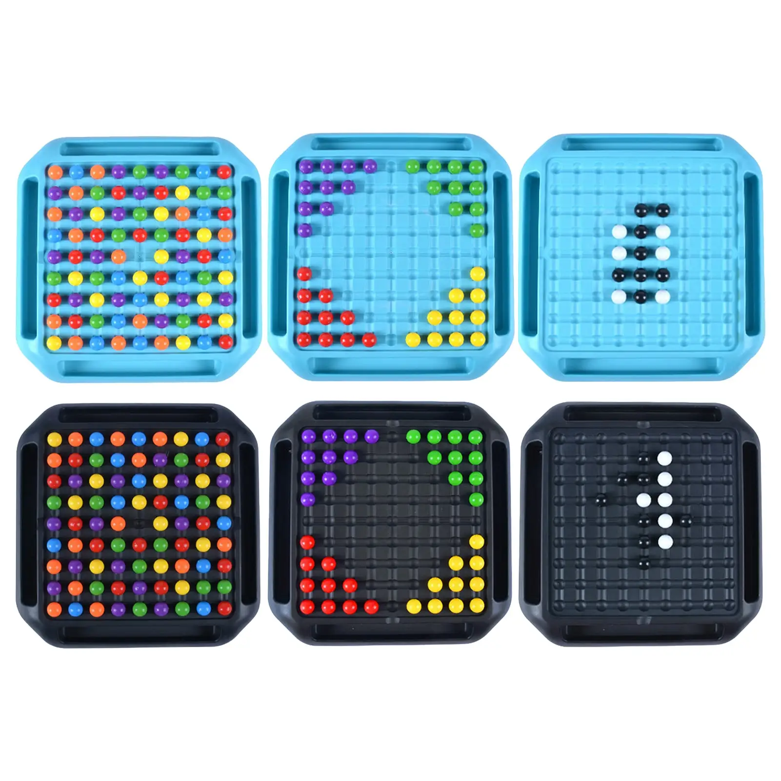 

3 In 1 Rainbow Ball Board Game Montessori Toys Parent Child Interaction Fun Fest Rainbow Chess Kids Chritsmas Birthday Gift