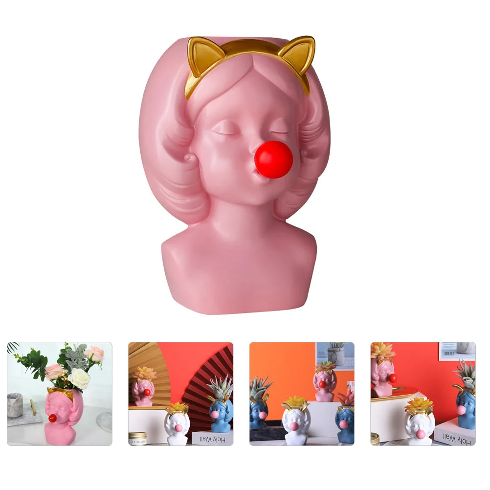 

1Pc Flowerpot Creative Succulent Basin Decorative Flower Pot Plant Container