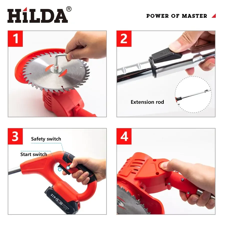 НОВЫЙ аккумуляторный беспроводной триммер для травы портативная электрическая