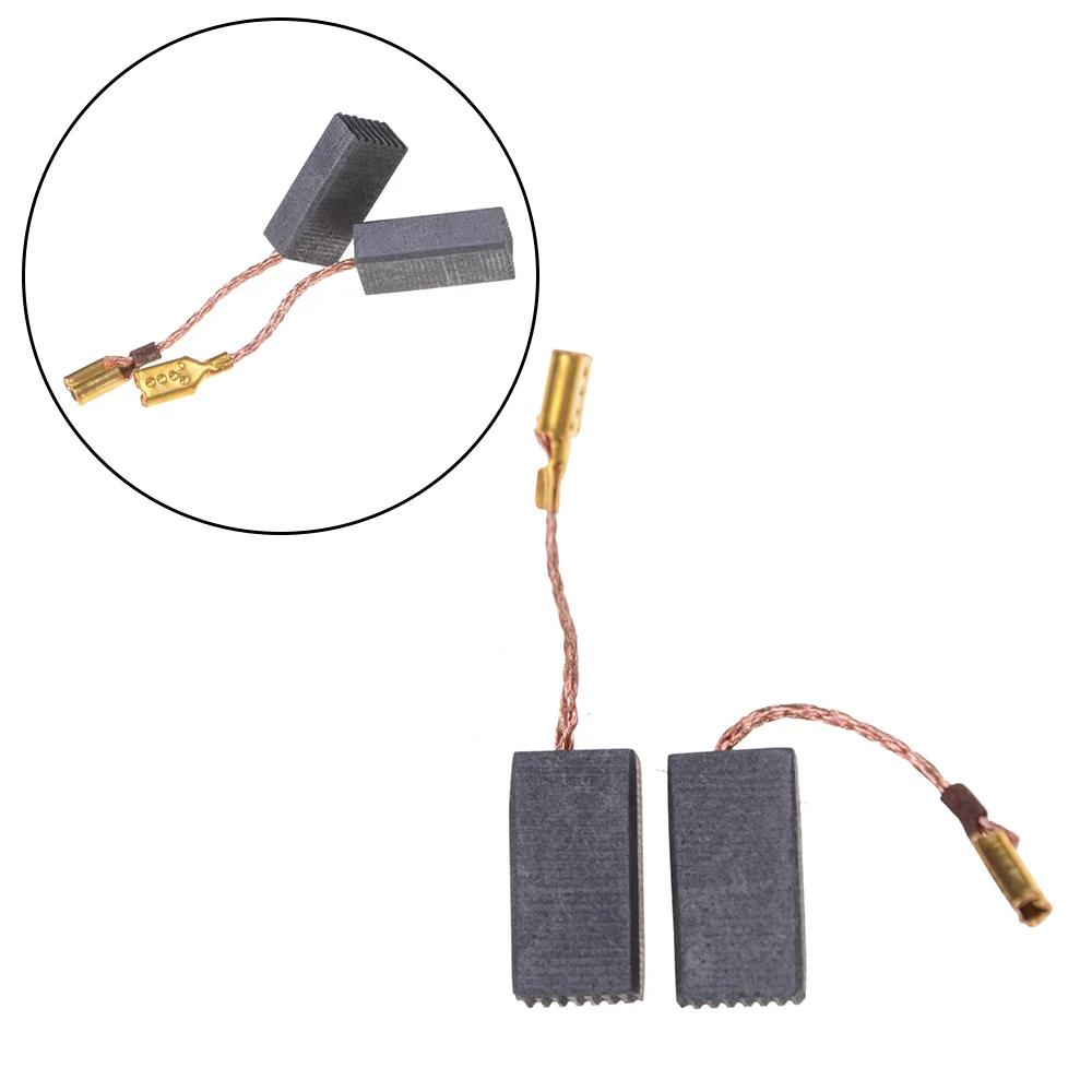 

10/20PCS Graphite Copper Motor Carbon Brushes Set Tight Copper Wire for Electric Hammer/Drill Angle Grindern