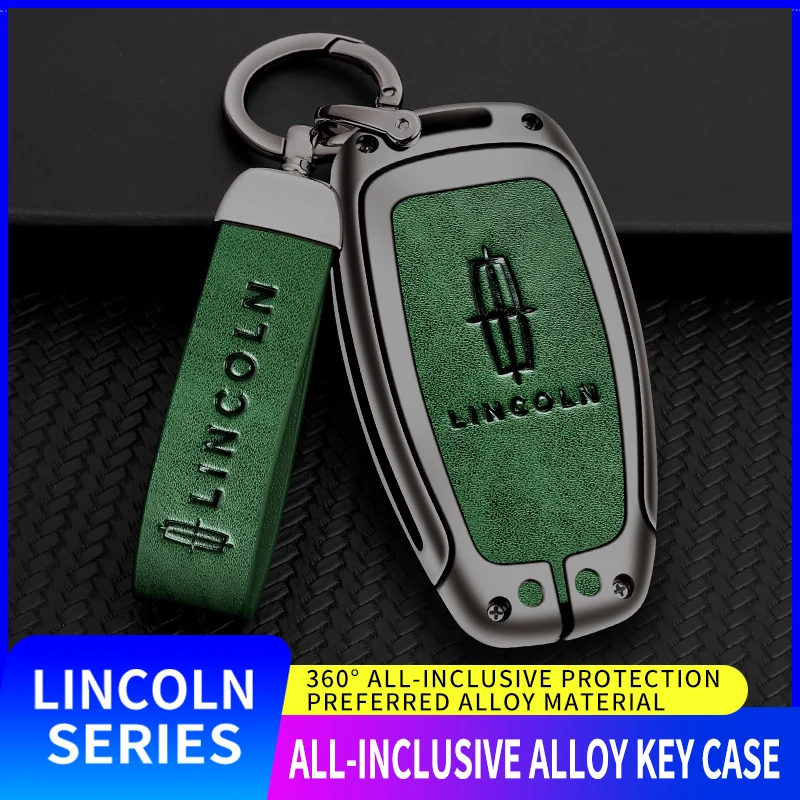 

For Lincoln MKZ MKC MKX 2017 2018 2019 Nautilus Continentai Key Chain Accessories Key Chain Car Remote Key Case Housing