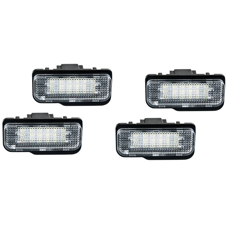 

2X Car LED License Plate Light License Plate Light For Mercedes-Benz W203 5D/W211/W219/R171