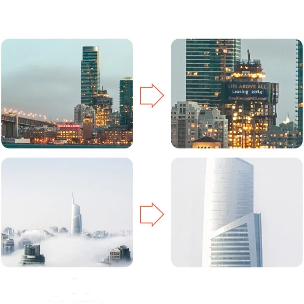 Фотоаппарат телескопический объектив с зажимом для iPhone/телефона DSLR