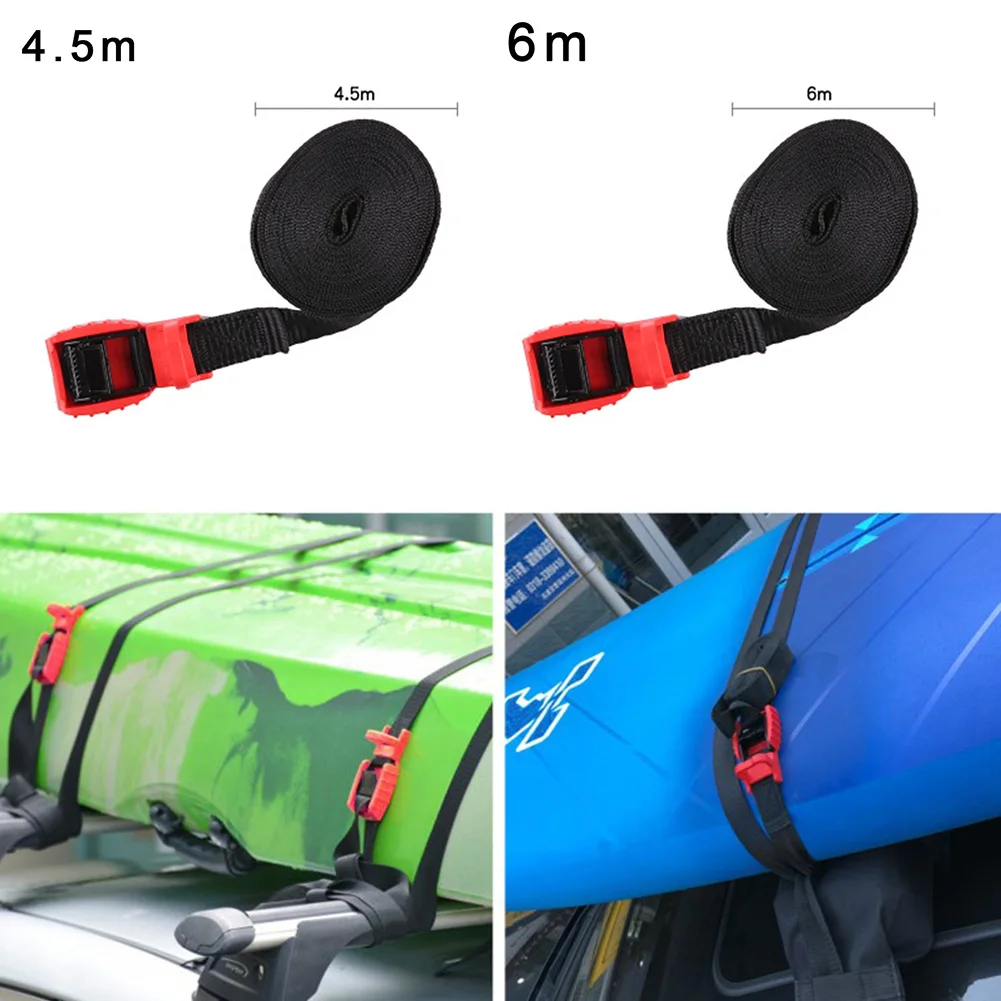 

1pc Kayak Strap Car Roof Rack Tie Down Straps Buckle Luggage Kayak Cam Board Surfboard Lashing Strap Tie Down Surfboard Tools
