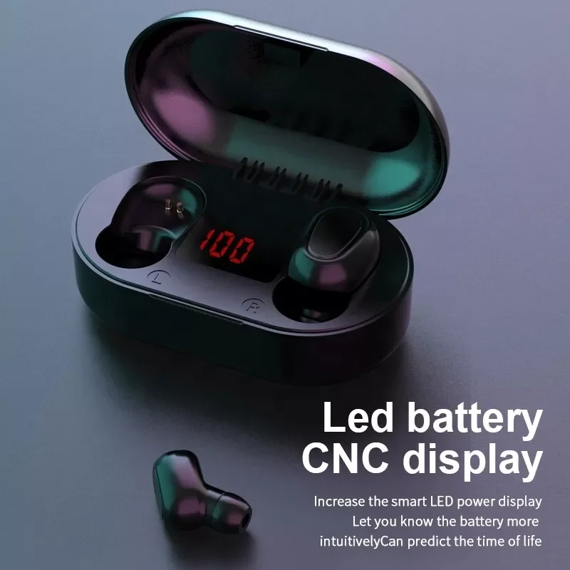 

Best priceHiFi Stereo Bluetooth Earphones New TWS Wireless Earphones In-ear Handsfree Headset Earbuds With Charging Box For Smar