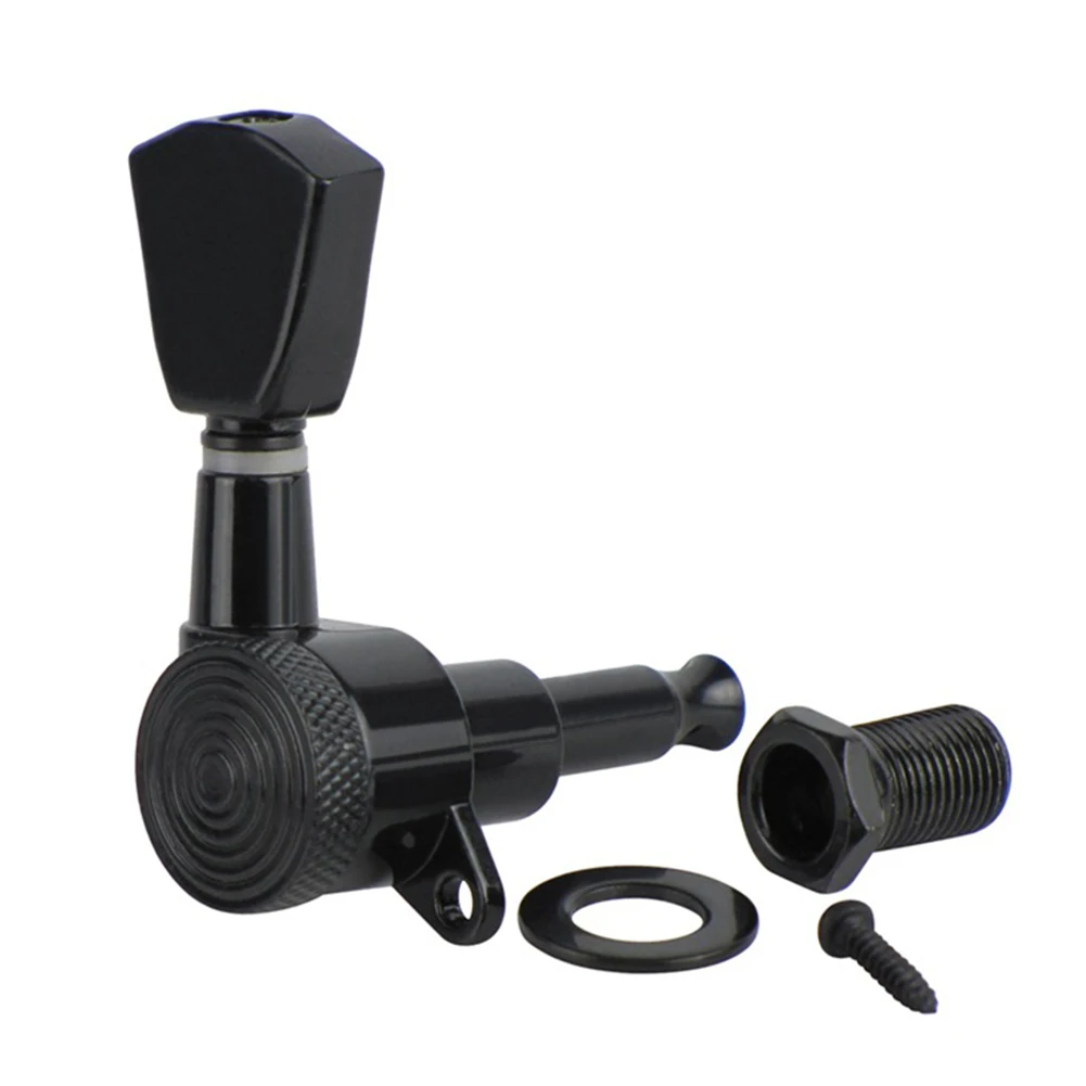 

Left Right Easy Install Accessories Locking Tuners Tool Metal Musical Instrument Guitar Tuning Peg Keys String Button Portable