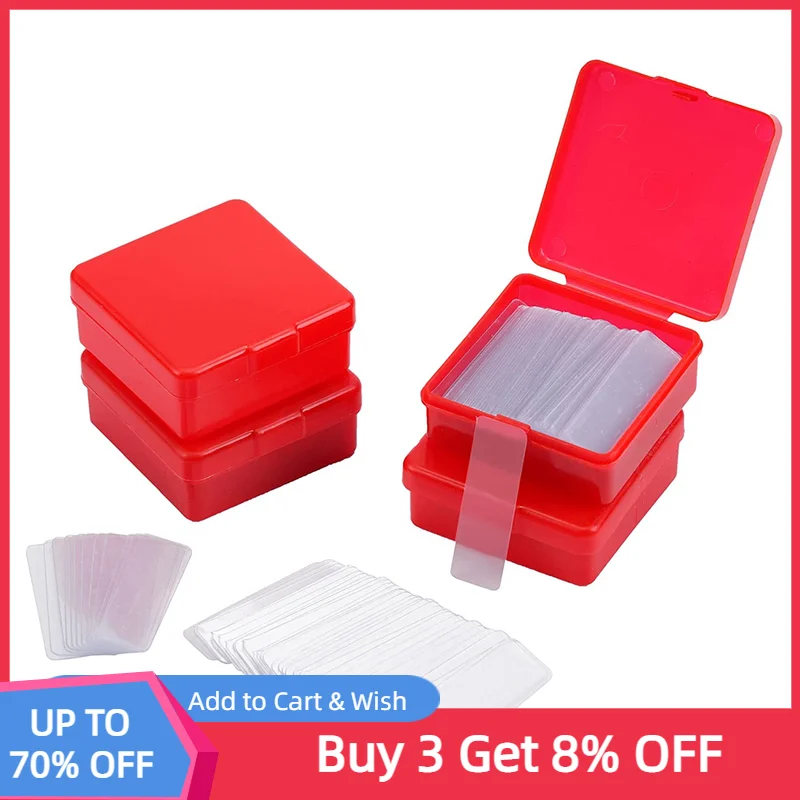 TFAAI 60Pcs/Box Ultra-strong Double-sided Adhesive Tape Transparent Non-marking Washable Mounting Sticky Double Faced Tapes - купить по
