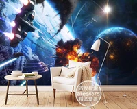 3d photo wallpaper custom mural shock space star wars spaceship cosmic sci fi bedroom home decor wallpapers for living room
