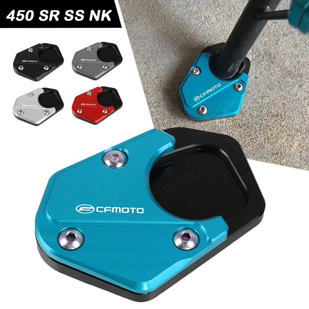 

FOR CFMOTO 450SR 450SS 450NK 450 SR SS NK 2022 2023 2024 New Motorcycle Side Stand Enlarger Sled Sidestand Kickstand Foot Pads