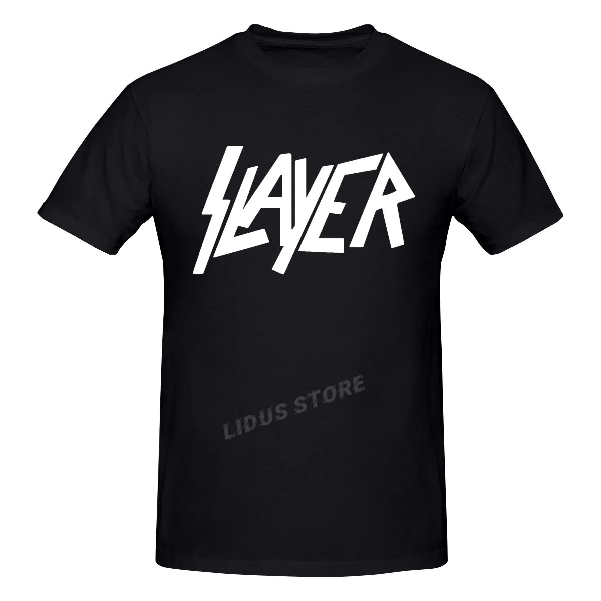 

2022 Fashion Leisure Metal Band Slayer T-shirt Harajuku Streetwear 100% Cotton Graphics Tshirt Brands Tee Tops